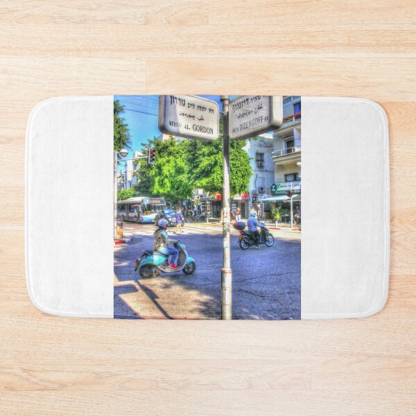 Item preview, Dizengoff & Gordon TLV Street Signs designed and sold by TLV Street Signs.