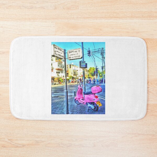 Item preview, Dizengoff & Yirmeyahu TLV Street Signs designed and sold by TLV Street Signs.