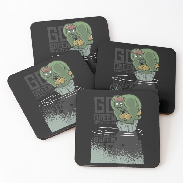 Item preview, Go Green Before It's Too Late designed and sold by o2bshirt.