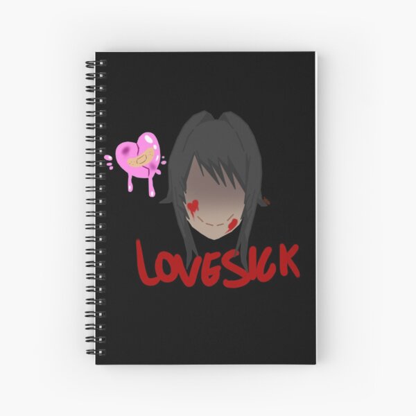 Simulator Spiral Notebooks Redbubble - roblox adventures yandere simulator murder on our first day at