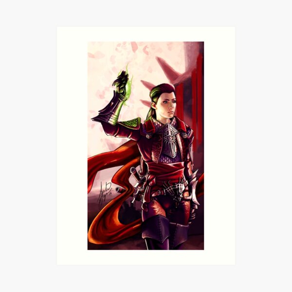 Cleo the human rogue Art Print
