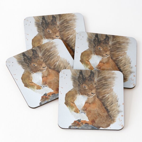 Item preview, Red squirrel designed and sold by joelle Guillaume.