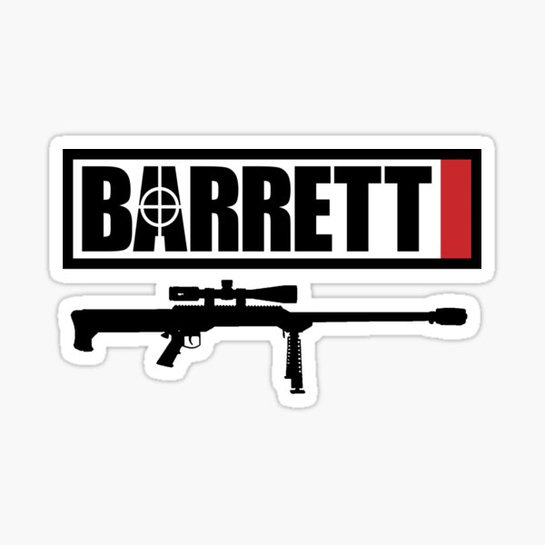 Barrett Logo Sticker
