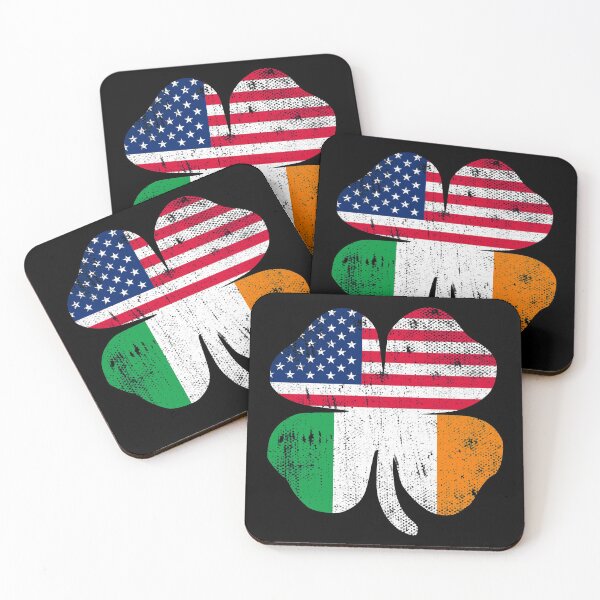 Item preview, American Flag Ireland Shamrock St Patricks Day For Men Women designed and sold by MagicBoutique.