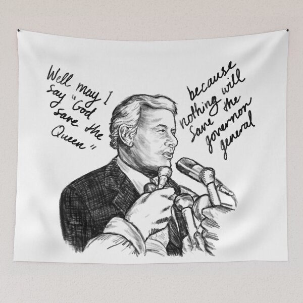 Item preview, Gough Whitlam’s Dismissal designed and sold by RageEnthusiasm.