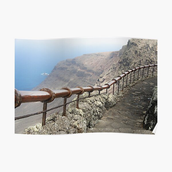 handrail with a view Poster