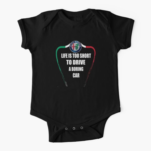 Alfa Romeo - Quote Short Sleeve Baby One-Piece