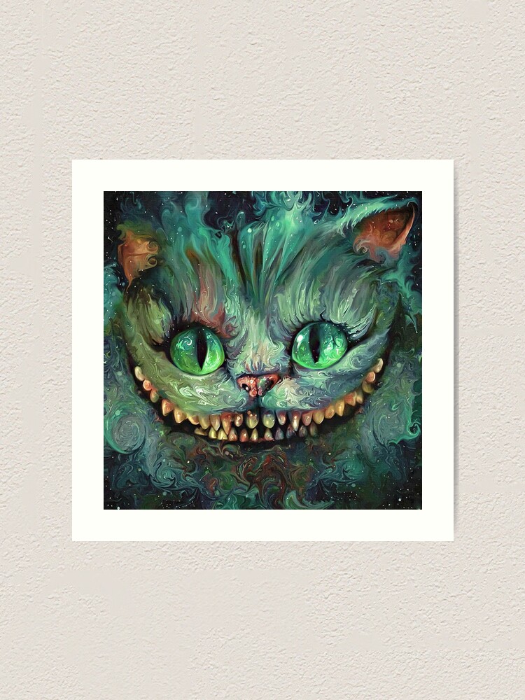 Scaredy Cat Wall Art, Canvas Prints, Framed Prints, Wall Peels