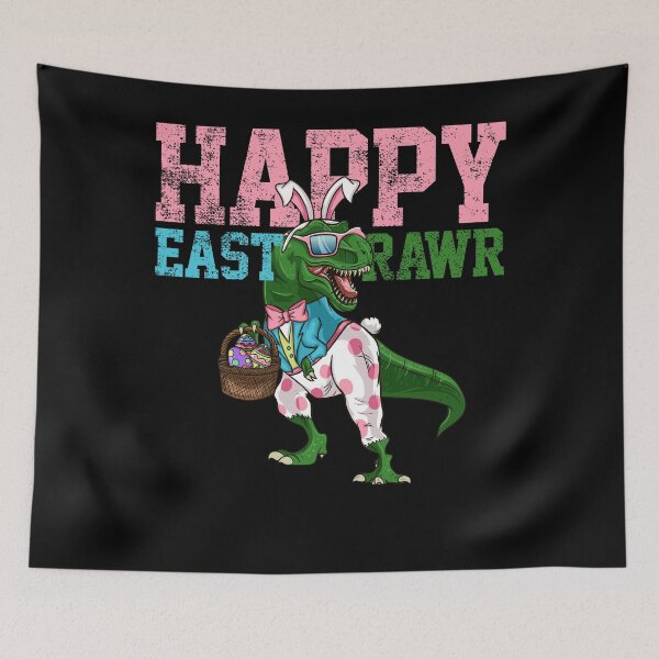 Item preview, Easter Day Dino Bunny designed and sold by 4tomic.