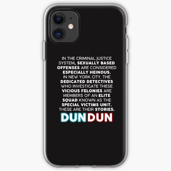 SVU Opening Speech iPhone Soft Case
