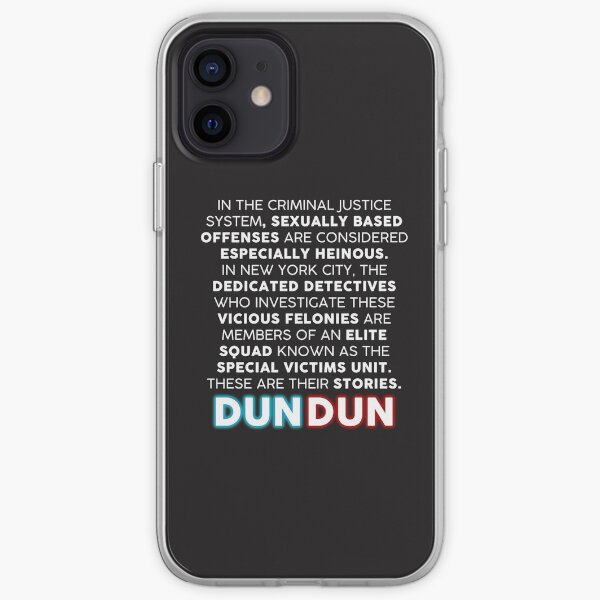 SVU Opening Speech iPhone Soft Case