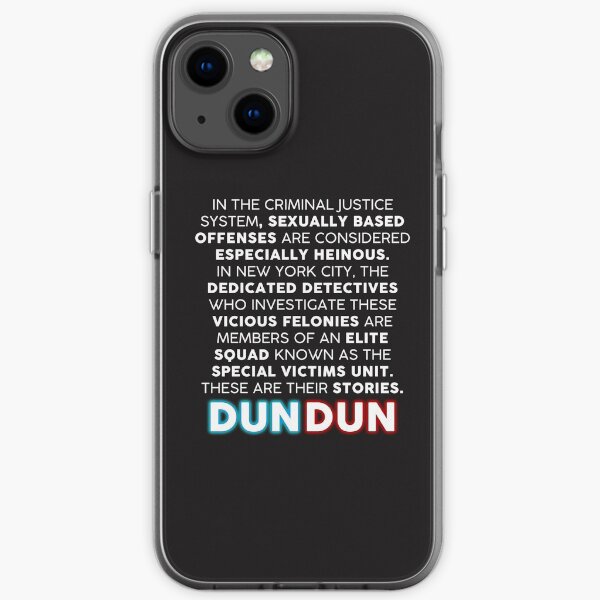 SVU Opening Speech iPhone Soft Case