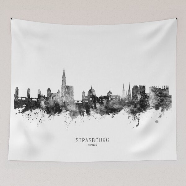 Item preview, Strasbourg France Skyline designed and sold by ArtPrints.