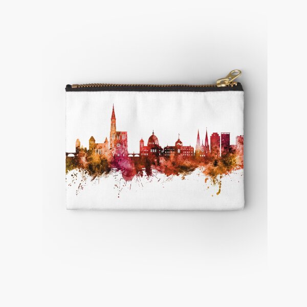 Aperçu de l'œuvre Strasbourg France Skyline créée et vendue par ArtPrints.