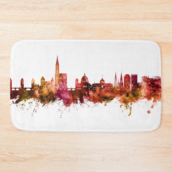 Item preview, Strasbourg France Skyline designed and sold by ArtPrints.