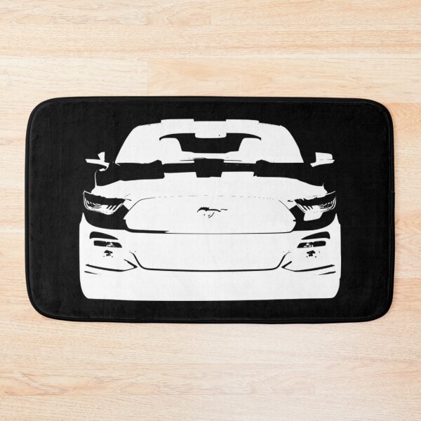 Item preview, Mustang 2020 Front Sixth Generation Simple Sketch White designed and sold by CharlieCreator.