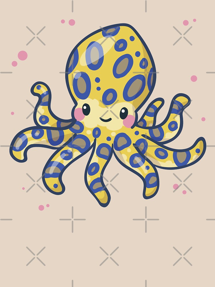 Blue-ringed Octopus (Huevember 2018) by bytesizetreas