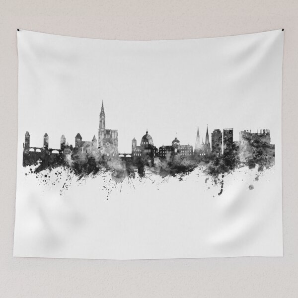 Item preview, Strasbourg France Skyline designed and sold by ArtPrints.