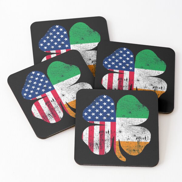 Item preview, Ireland American Flag Shamrock St Patricks Day For Men Women designed and sold by MagicBoutique.