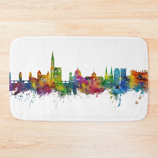 Item preview, Strasbourg France Skyline designed and sold by ArtPrints.