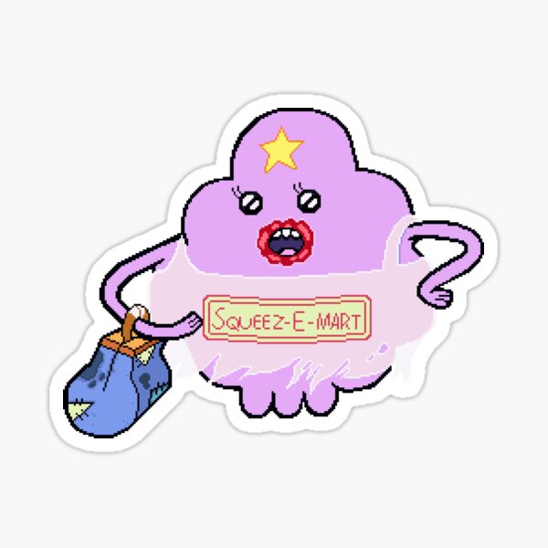 Undercover Lumpy Space Princess Sticker