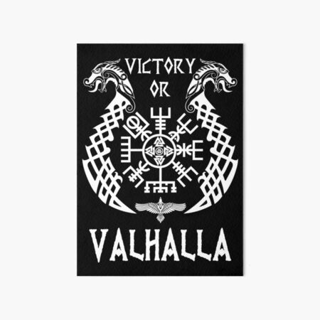 "Sieg oder Walhalla Wikinger" Galeriedruck von Bommer20 Redbubble