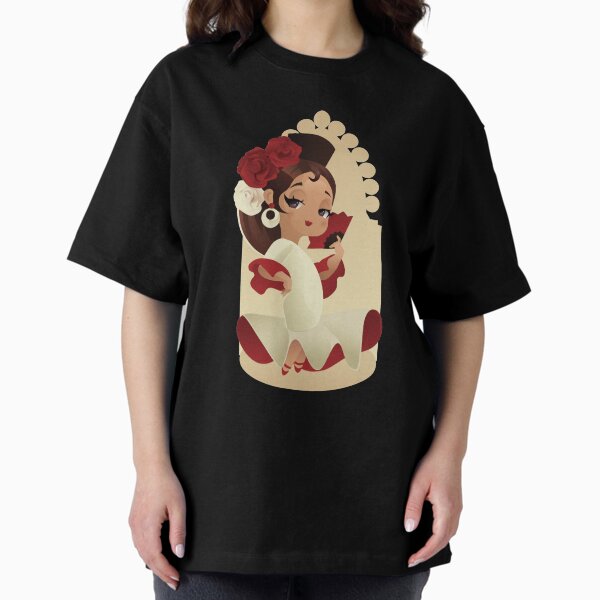 Vista previa del artículo con la obra «Chibi flamenca española», diseñado y vendido por JeraRS.
