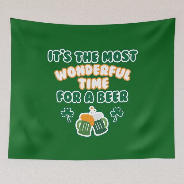 Artikelvorschau, Der irische St. Patricks Day ist die schönste Zeit für ein Biertrinken entworfen und verkauft von GRAPHICxBOMB.