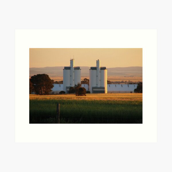 Item preview, Silos at Melrose - Flinders Ranges designed and sold by outbackjack.