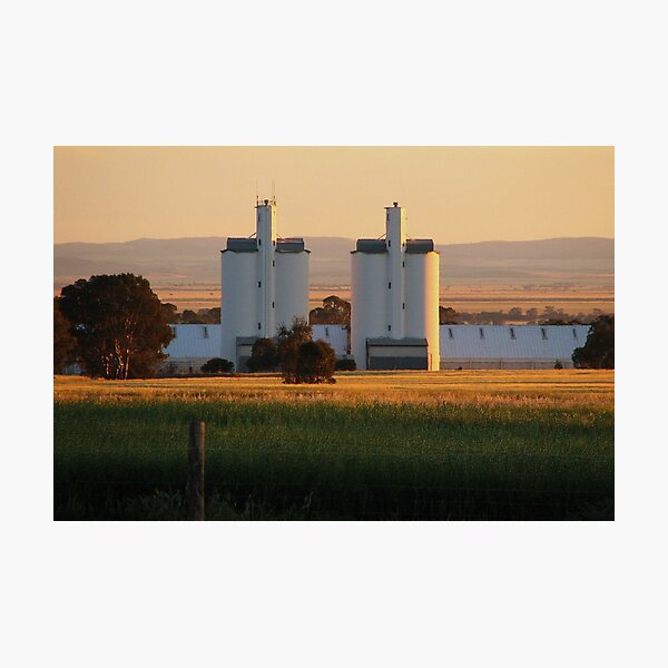 Item preview, Silos at Melrose - Flinders Ranges designed and sold by outbackjack.