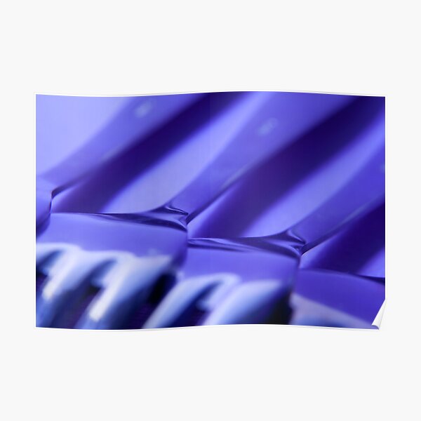 Kitchen Rhapsody: Fork Diagonals Poster