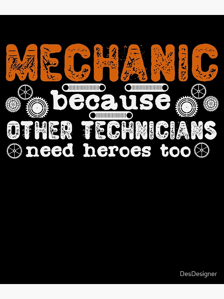 Carte Postale Citation De Mecanicien Technicien De Service Car Cars Hero Par Desdesigner Redbubble