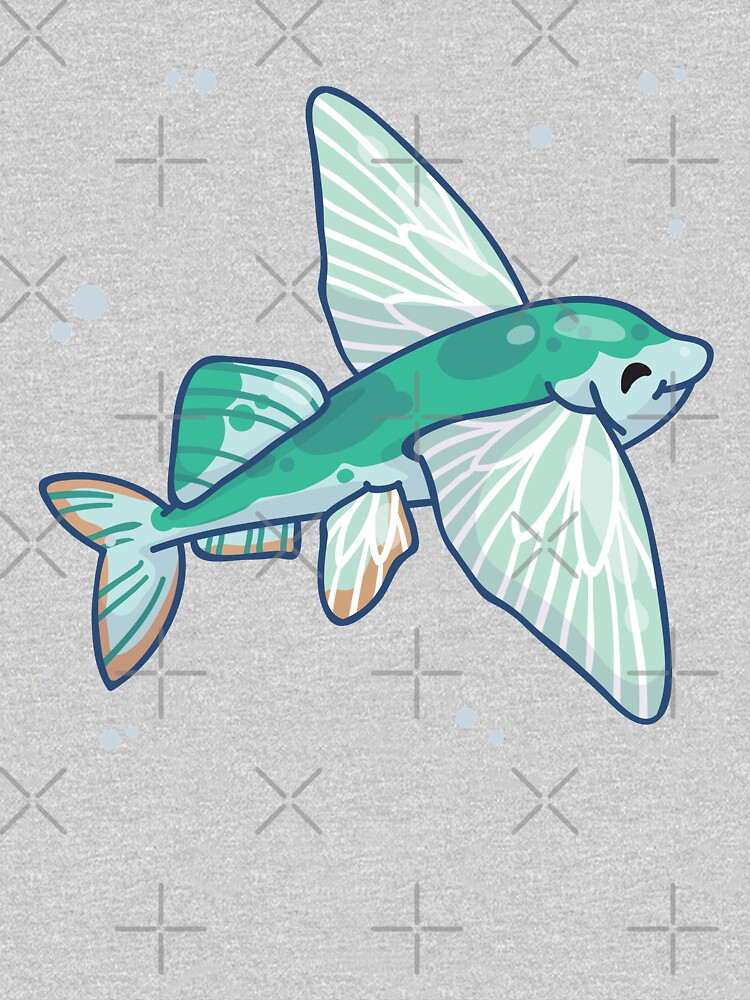 Sailfin Flying Fish (Huevember 2018) by bytesizetreas