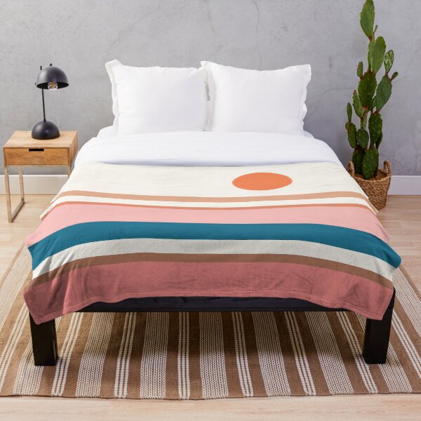 Item preview, Abstraction_SUNSET_HORIZON_VISUAL_ART designed and sold by forgetmestudio.