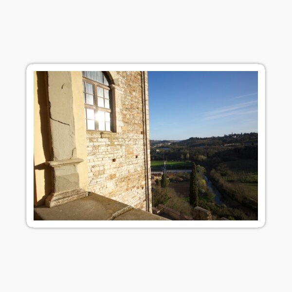 Italian Monastery Sticker