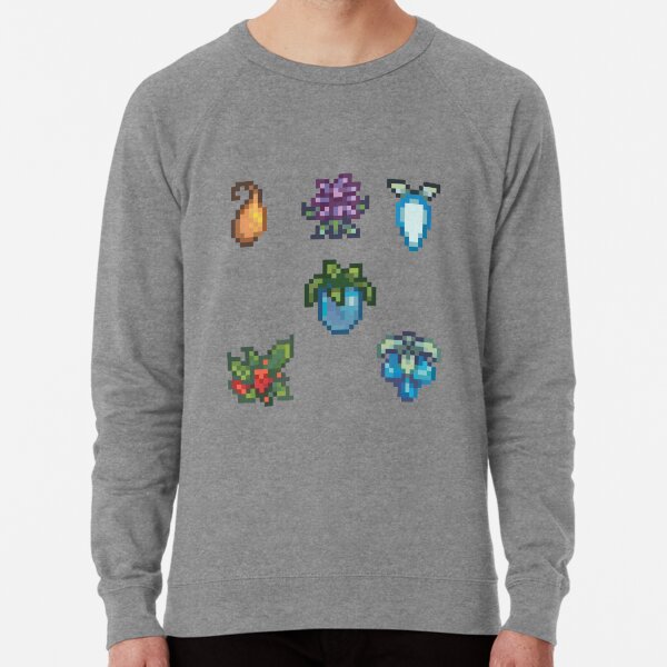 Winter Crops Set Stardew Valley Lightweight Sweatshirt
