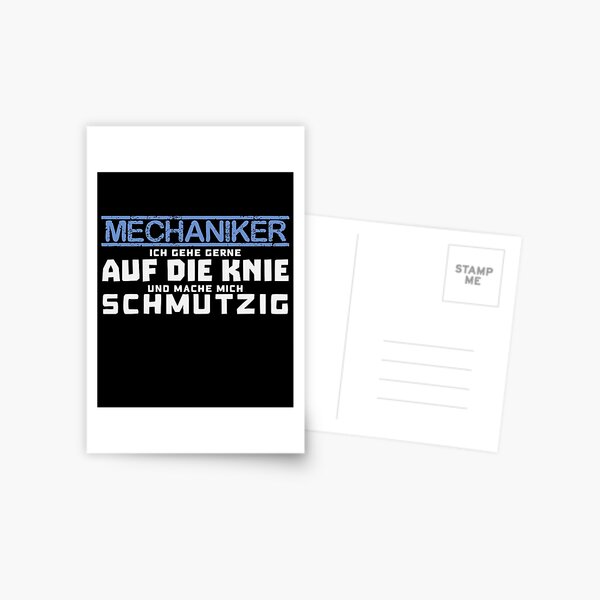 Carte Postale Citation De Mecanicien Technicien De Service Car Cars Hero Par Desdesigner Redbubble