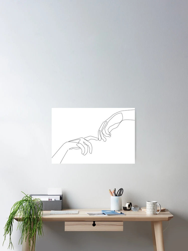 Thumbnail 2 of 3, Poster, Finger Touch designed and sold by ExplicitDesign.