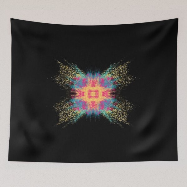 Item preview, colorful splashes of color in boho design designed and sold by Nicole Bleck.