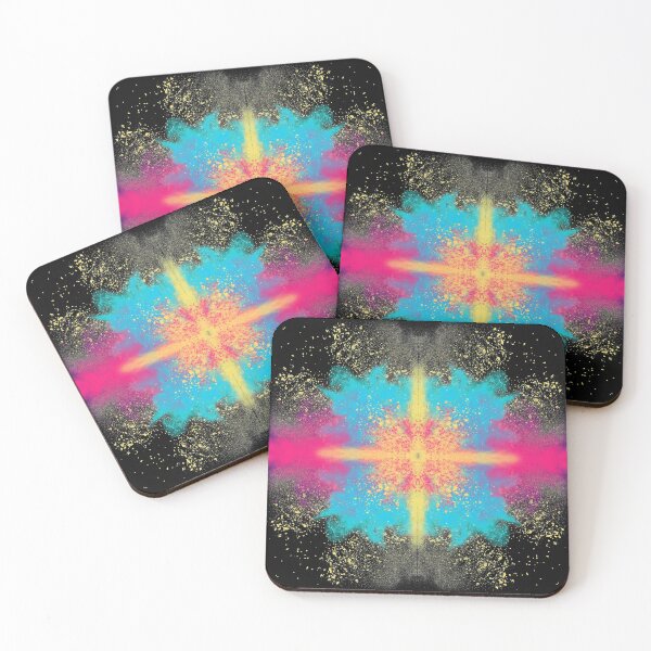 Item preview, colored powder blobs designed and sold by Nicole Bleck.