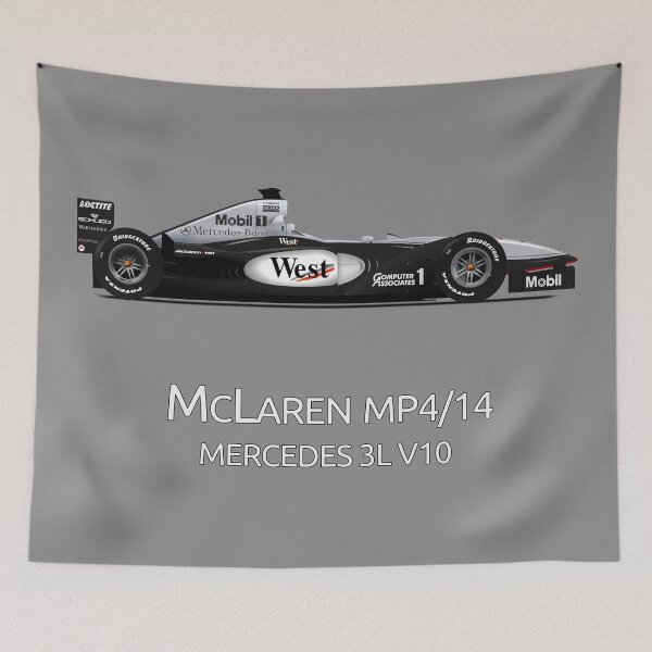 Item preview, Mika Hakkinen - MP4/14 designed and sold by JageOwen.
