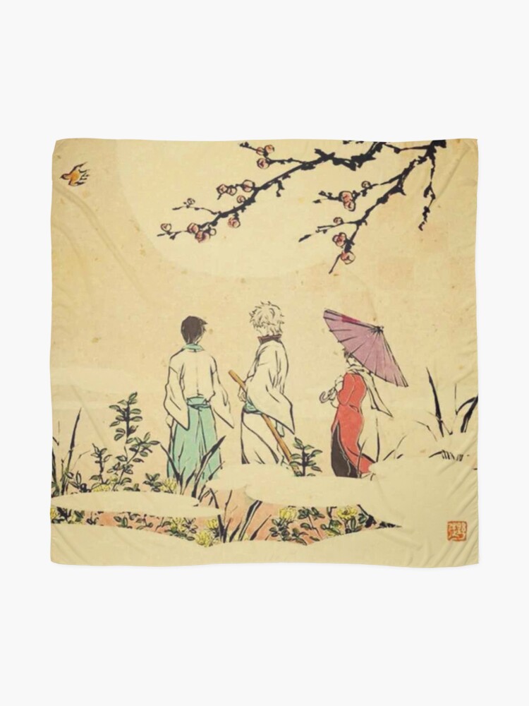 Japanese nostalgia old style retro vintage on kraft paper of