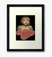 Courtney Love Framed Print