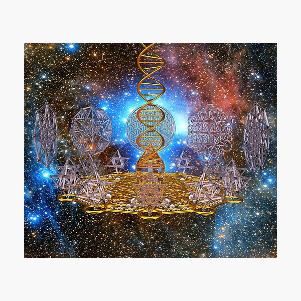 Aperçu de l'œuvre Code de guérison de l'ADN Crystal Stargate créée et vendue par Crystal Healing Art.