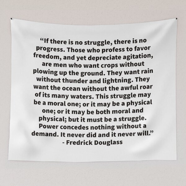 Item preview, Fredrick Douglass on Struggle designed and sold by Yviemakes.