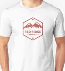 Warcraft Red Ridge Berge Slim Fit T-Shirt