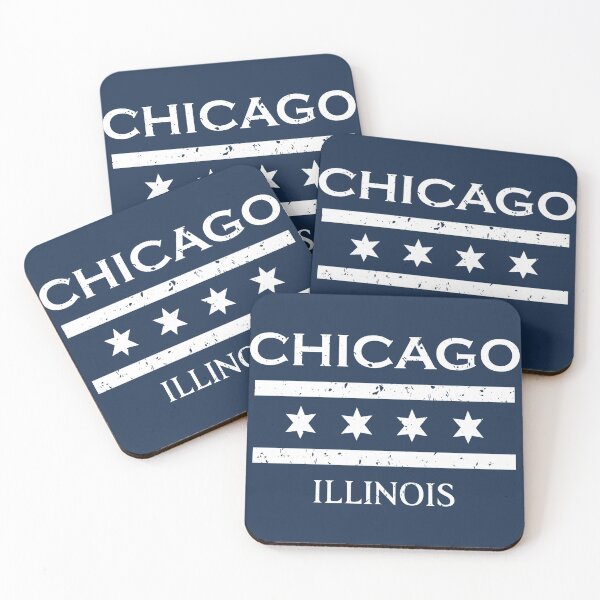 Item preview, Chicago City Flag  designed and sold by Blok45.