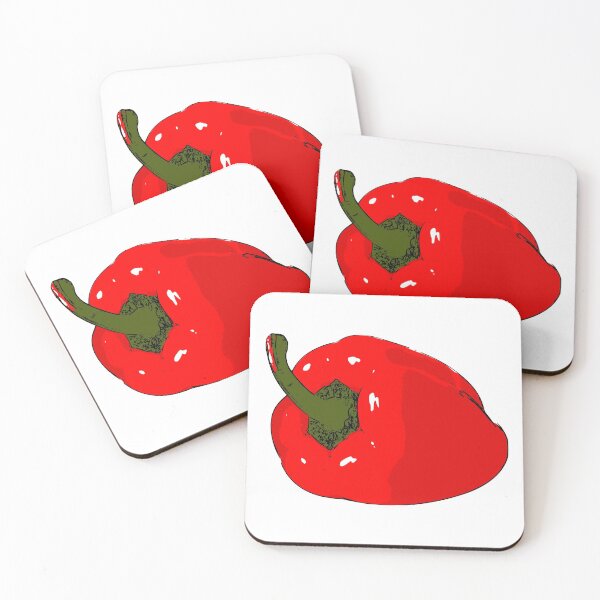 Item preview, Red bell pepper designed and sold by fourretout.