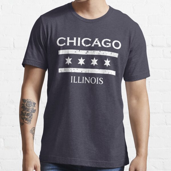 Chicago City Flag T-Shirt – Leather64TEN