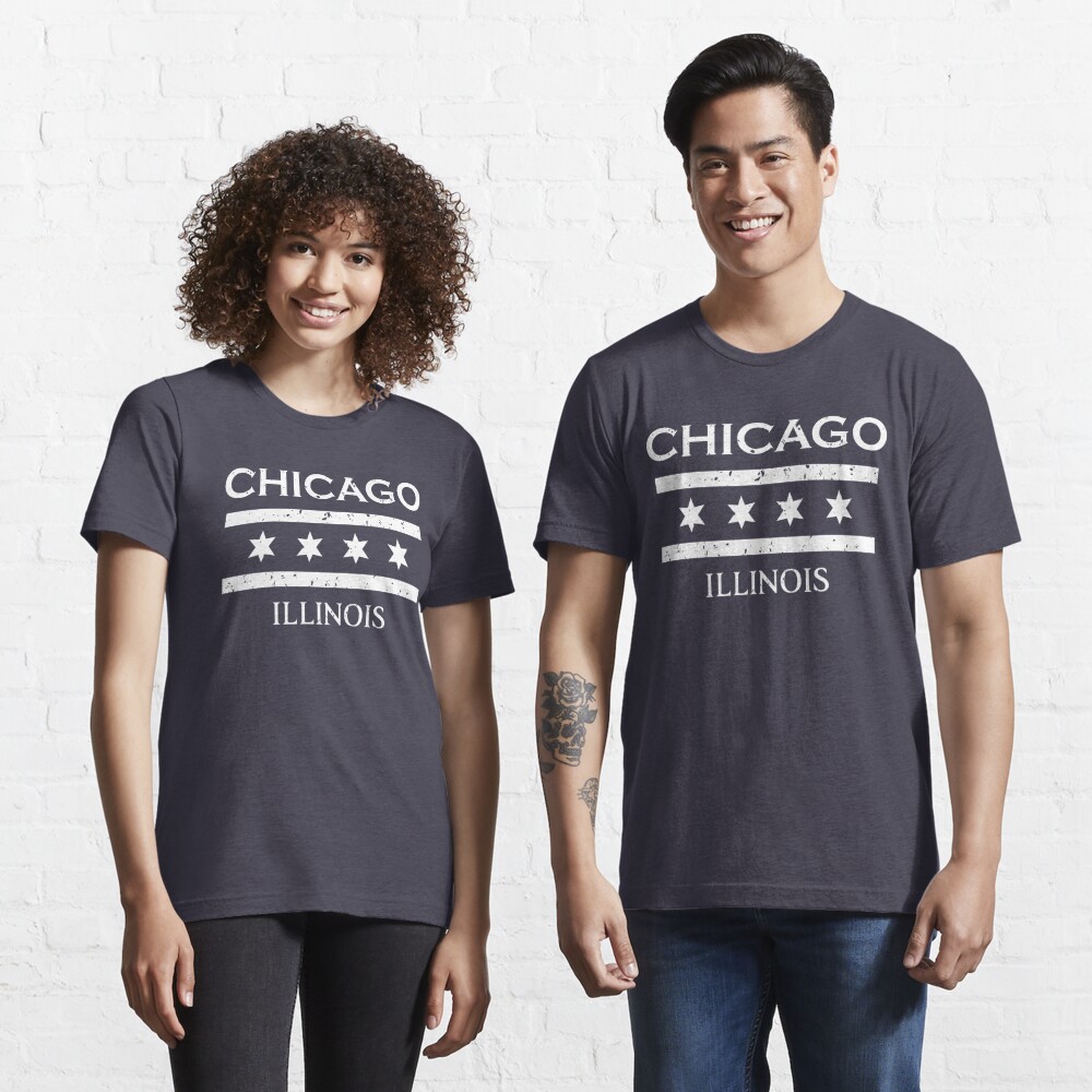 Chicago City Flag T-Shirt – Leather64TEN